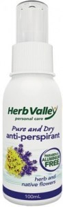 Herb Valley Prem Anti-Persp A/F Herb Spray 100ml