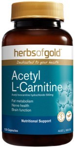 HERBS OF GOLD Acetyl L-Carnitine 120c