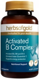 HERBS OF GOLD Activated B Complex 30c