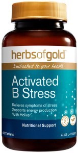 HERBS OF GOLD Activated B Stress 60t