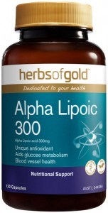 HERBS OF GOLD Alpha Lipoic 300 120c