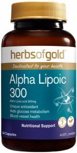 HERBS OF GOLD Alpha Lipoic 300 60c