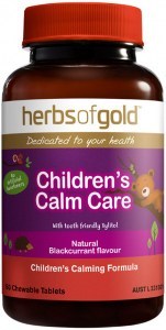 HERBS OF GOLD Children's Calm Care Chewable 60t