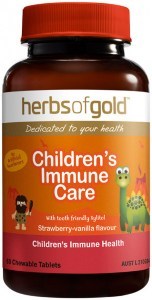 HERBS OF GOLD Children's Immune Care Chewable 60t
