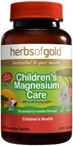 HERBS OF GOLD Children's Magnesium Care Chewable 60t