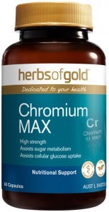HERBS OF GOLD Chromium MAX 60c