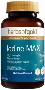 HERBS OF GOLD Iodine MAX 60t