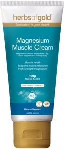 HERBS OF GOLD Magnesium Muscle Cream 100g