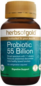 HERBS OF GOLD Probiotic 60 Billion 30c