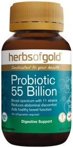 HERBS OF GOLD Probiotic 60 Billion 60c