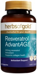 HERBS OF GOLD Resveratrol AdvantAGE 60c