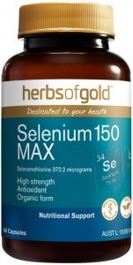 HERBS OF GOLD Selenium 150 Max 60vc