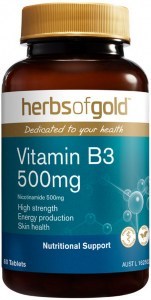 HERBS OF GOLD Vitamin B3 500mg 60t