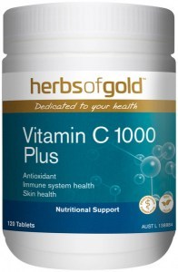 HERBS OF GOLD Vitamin C 1000 Plus 120t