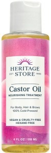 Heritage Store Castor Oil 100% Cold Pressed 118ml