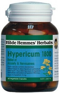 Hilde Hemmes Hypericum ( St Johns Wort ) - Anxiety & Nervousness Relief 1800mg x 60caps