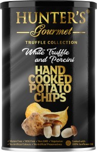 Hunter's Hand Cooked Potato Chips White Truffle & Porcini 150g