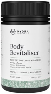 HYDRA LONGEVITY Body Revitaliser Mixed Berry 120g