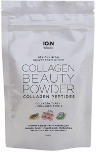 IQ.N Healthy Glow Collagen Beauty Powder w/Australian Superfoods 90g Pouch NOV22