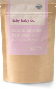 Itchy Baby Co Natural Oatmeal Bath Soak w/Marshmallow 200g Pouch