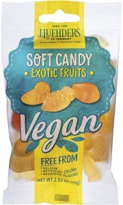 J.Luehders Soft Vegan Candy Exotic Fruits 10x80g