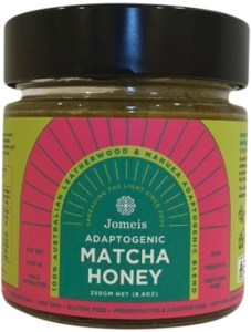 JOMEIS FINE FOODS Adaptogenic Honey Matcha 250g