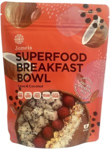 JOMEIS FINE FOODS Superfood Breakfast Bowl Mix Cacao & Coconut 240g