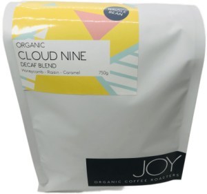Joy Organic Coffee Beans Cloud 9 (Decaf) 750g