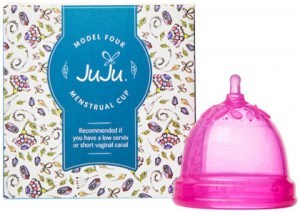 JUJU Menstrual Cup Model Four Pink