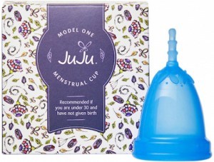JUJU Menstrual Cup Model One Blue