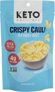 Keto Naturals Crispy Cauli Sea Salted Bites 8x27g