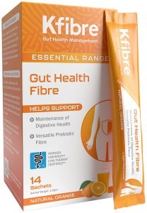 KFIBRE Essential Gut Health Fibre Natural Orange Sachets 1.5g x 14 Pack