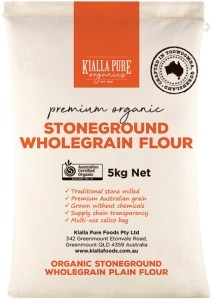 Kialla Organic Stoneground Wholegrain Plain Flour 5kg