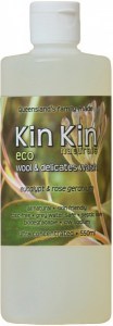 Kin Kin Naturals Eco Wool & Delicates Wash Eucalypt & Rose Geranium 550ml
