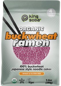King Soba Organic Buckwheat Ramen Noodles 280g