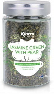 Kintra Foods Loose Leaf Tea Jasmine Green with Pear 100g