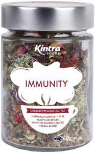 Kintra Foods Organic Immunity Leaf Tea 60g Jar