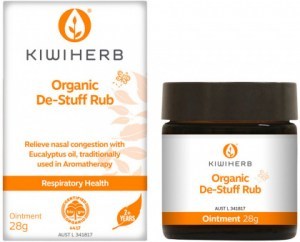 KIWIHERB Organic De-Stuff Rub (2+ years) 28g