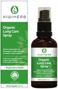 KIWIHERB Organic Lung Care Spray Oral Liquid 50ml