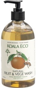 Koala Eco Fruit & Vegetable Wash Mandarin Essential Oil 500ml