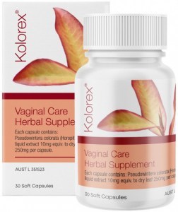 KOLOREX Vaginal Care Herbal Supplement 30c