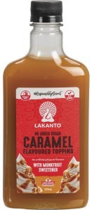 Lakanto Caramel Flavoured Topping with Monkfruit Sweetener 375ml