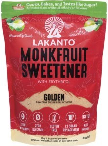 Lakanto Golden Monkfruit Sweetener 800g