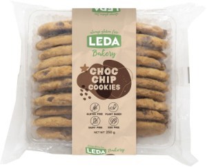 Leda Nutrition Choc Chip Cookies Bakery Range 6x250g