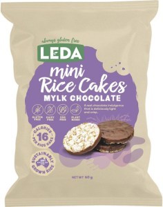 Leda Nutrition MINI RICE CAKES Mylk Chocolate 6x60g