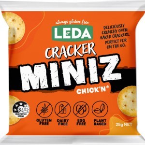 Leda Nutrition Cracker Miniz Chick'n Multi 6 Pack 6x150g