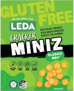 Leda Nutrition Cracker Miniz Classic BBQ 6x150g