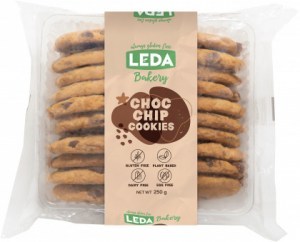 Leda Chocolate Chip Gluten Free Cookies 250g