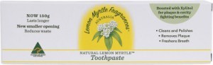 Lemon Myrtle Fragrances Toothpaste Fluoride Free 150g