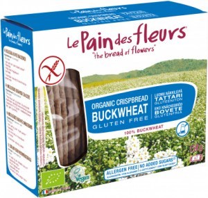 LePain des Fleurs Organic Buckwheat Crispbread NAS  150g